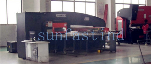 2-foot-tall tower punching machine