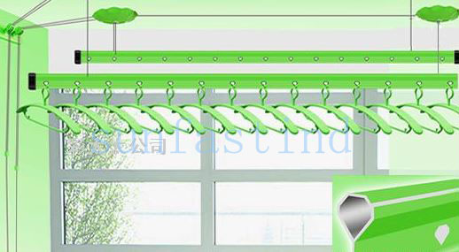 clotheshorse aluminum profile