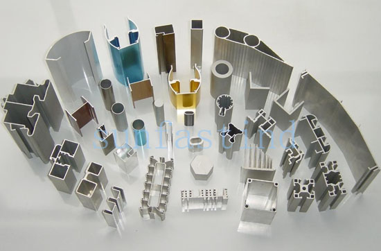 Interior decoration aluminum profile